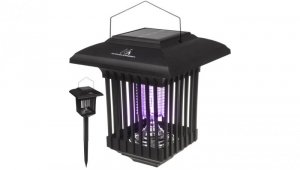 Solarna lampa owadobójcza LED Maclean, IP44, LED/UV, akumulator 2*AA Ni-MH 200 mAh, solar 2V DC MCE448