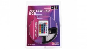 Zestaw led RGB 36W 150led 24key IP20 blister