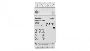 Stycznik modułowy instalacyjny 25A 3Z+1R 24V AC/DC typ: STM-25-31/24V EXT10000293