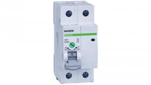 Rozłącznik izolacyjny 63A 2-biegunowy 2P (400V AC) 2-modułowy z blokadą OFF NOARK