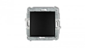ICON Mechanizm łącznika jednobiegunowego czarny mat 12IWP-1