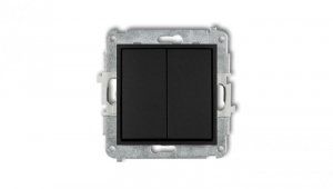 ICON Mechanizm łącznika świecznikowego czarny mat 12IWP-2