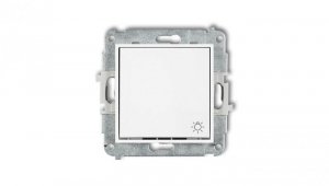 ICON Mechanizm łącznika zwierny światło biały mat 25IWP-5