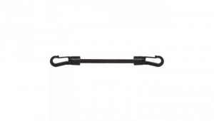Guma elastyczna 0,6x60cm hak PCV black BUNGEE CORD HOOK BCH6-06060BC-E BRADAS