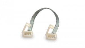 LED line złączka do taśm LED wodoodpornych CLICK CONNECTOR podwójna 10 mm 4 PIN z przewodem