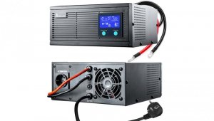 Inwerter Czysta sinusoida, napięcie akumulatora 24VDC Extralink Piorun 2000VA/1600W