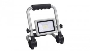 Oprawa przenośna Flexi 20W LED, składany stojak 1600lm, 4000K, IP65, 1,5m guma, srebrna / 47992