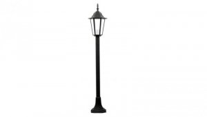 Lampa Ogrodowa Stojąca Latarnia Zewnętrzny 1xE27 Słupek 96cm Grafit