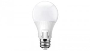Żarówka LED E27 A60 9W = 60W 810lm 4000K Neutralna 220 KOBI Czujnikiem Ruchu i Zmierzchu