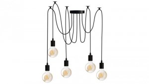 Lampa wisząca sufitowa ARANE PAJĄK 5 ramion do LED 5x E27 LUMILED