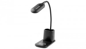 Lampka Biurkowa Nocna LVT LED 3W 3000K - 6000K USB Dotykowa z Ładowarka QI NINA