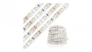 Taśma LED Pasek 12V 72W 300LED 5050 RGB IP65 10mm 5m