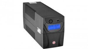 Zasilacz awaryjny UPS PowerBox 600W / 1200VA AVR + 2x akumulator 7Ah GT