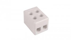 Złączka gwintowa porcelanowa szkliwiona 2,5 mm² 2 tory CPO 2-2.5 80016516 /20szt./