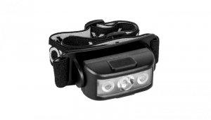 Latarka akumulatorowa czołowa 100lm LED + 2xLED VA0174 VAYOX