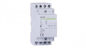 Stycznik modułowy cewka 25A 230V AC 2xNO + 2xNC TH35 instalacyjny 4-biegunowy 2-modułowy NOARK