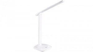 Lampka Biurkowa LED 8W CCT 3in1 3000-6500K Biała TOLEDO Goldlux