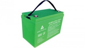Akumulator LiFePO4 (litowo-żelazowo-fosforanowy) 12V 100Ah (150A) mata grzewcza + Bluetooth + BMS AZO