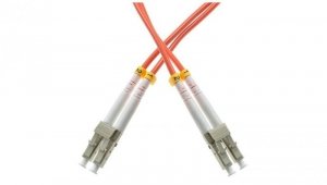 Patchcord światłowodowy FO MM LC-LC duplex 50/125 OM2 2m WAVE OPTICS