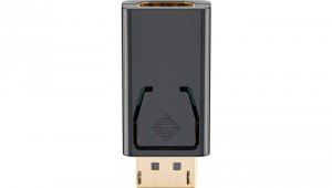 Adapter DisplayPort / HDMI™ 1.1, pozłacany - Wersja kolorystyczna Czarny