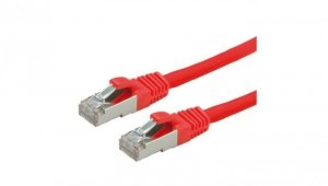 VALUE Patchkabel Cat.6 (Class E) S/FTP (PiMF), LS0H, rood, 1,5 m