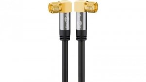 Kabel antenowy SAT (typ 135 dB), poczwórne ekranowanie - Długość kabla 5 m