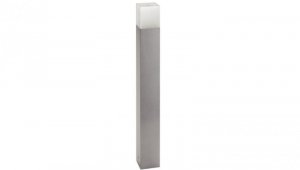Oprawa ogrodowa LUX EST aluminiowy srebrny E27 h 425mm x 85mm 1058.001G