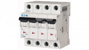 Wyłącznik nadprądowy 4P C 6A 6kA AC PL6-C6/4 166531
