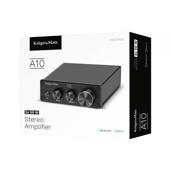 Wzmacniacz stereo Kruger&amp;Matz model A10