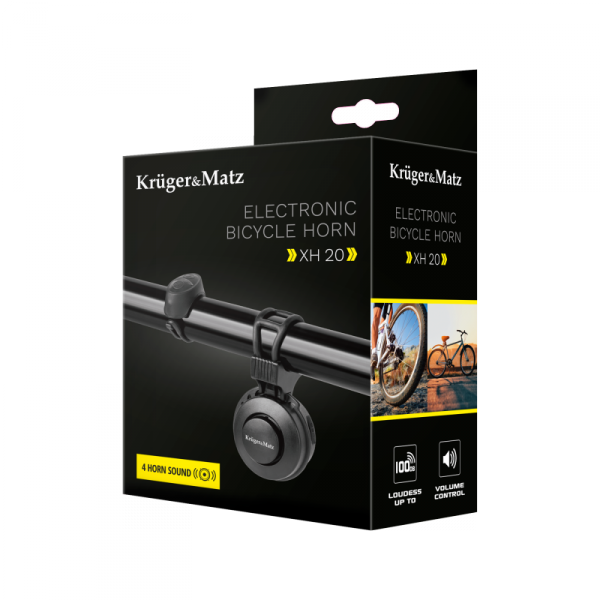 Elektryczny dzwonek rowerowy Kruger&amp;Matz XH20