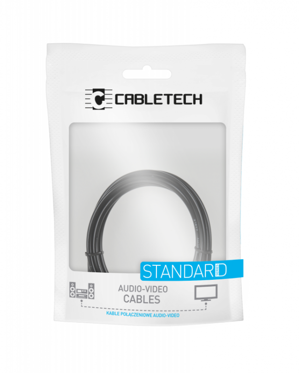 Kabel JACK 3.5 wtyk-wtyk 5m Cabletech standard