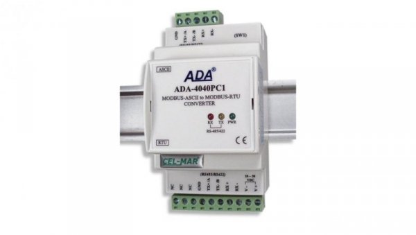 Konwerter MODBUS-ASCII na MODBUS-RTU ADA-4040PC1 -1-23