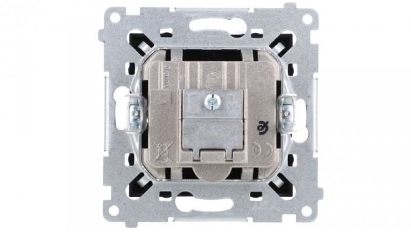 Simon 54 Gniazdo R-TV-DATA (moduł) czarny mat DAD.01/49