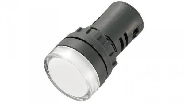 Lampka sygnalizacyjna 22mm biała LED 24V AC/DC AD16-22D/W