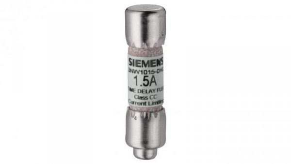 Wkładka bezpiecznikowa cylindryczna 10x38mm 2A cC Ul 248-4 zwłoczna 600VAC 3NW1020-0HG