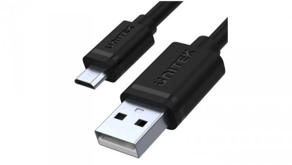 UNITEK KABEL USB MICROUSB-USB 2.0 1M, Y-C451GBK