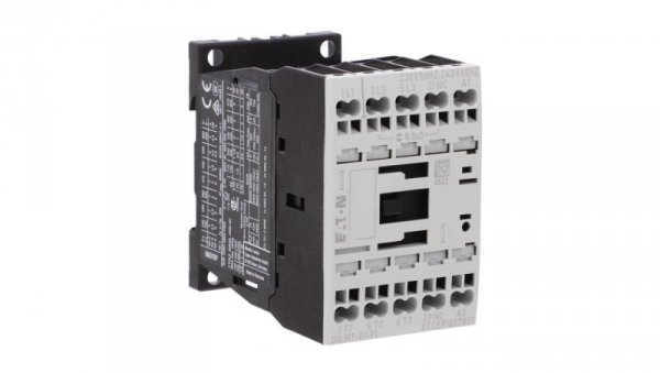 Stycznik mocy DILM7-01(230V50HZ,240V60HZ)-PI 3P 380 V 400 V 3 kW 1R 230 V AC Push-In 199224