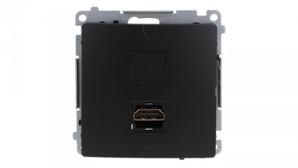 Simon Basic Gniazdo HDMI pojedyncze (moduł) czarny BMGHDMI.01/49