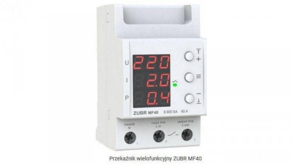 Przekaźnik wielofunkcyjny ZUBR MF40