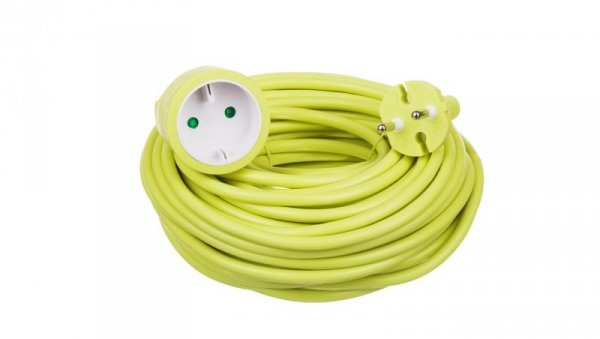 Przedłużacz ogrodowy 20m OWY 2x1,0 H05VV-F lemon 34974