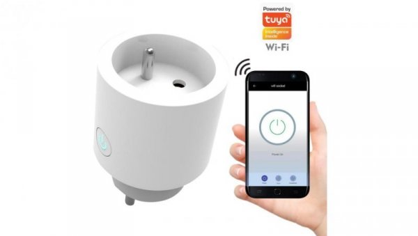 Gniazdko WIFI 230V max. 16A 3600W TUYA smart GOLDLUX