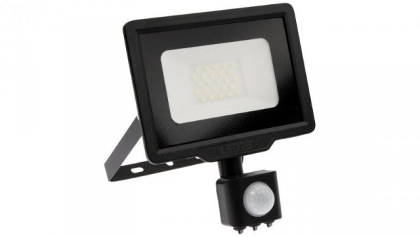 Naświetlacz LED 30W 2400lm 3000K IP44 Czarny z czujnikiem ruchu LED2B KOBI MHC