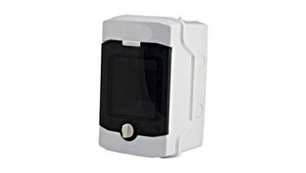 Obudowa natynkowa IP65, 1x4, drzwi transp., 400VAC/1500VDC