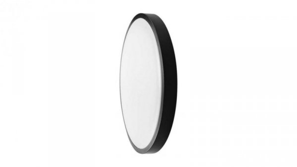 Plafoniera LED 18W 1830lm 3000K IP44 Okrągła fi250 Mleczny Czarna Ramka 76331
