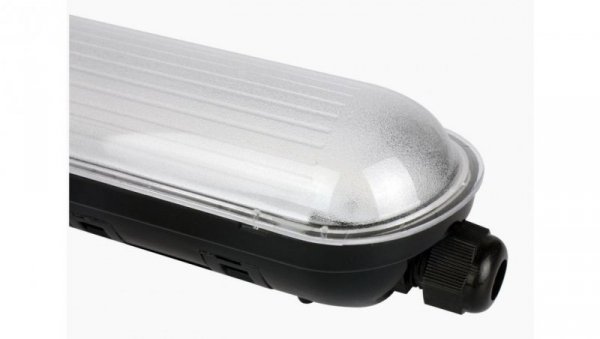 Oprawa liniowa hermetyczna LED line LINKER 40W 4000K 120cm 150lm/W 6000lm czarna IP65 atest PZH TUV 5 lat gwar.