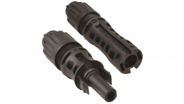 Złącze solarne MC4 EVO2 komplet (wtyk + gniazdo) Konektor na przewód 4-6mm2 1500V IP68 Staubli (Multi-Contact)