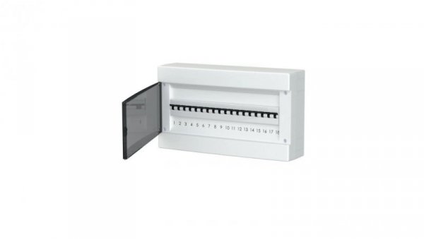 Rozdzielnica modułowa natynkowa plastikowa 1x18 IP40 C.1318-P