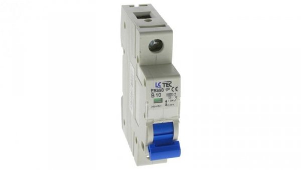 Wyłącznik instalacyjny nadprądowy nadmiarowoprądowy 1P 1M B 10A 6kA 490495 EBS9B