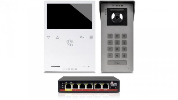 Wideodomofon VIDOS IPX S100/M101