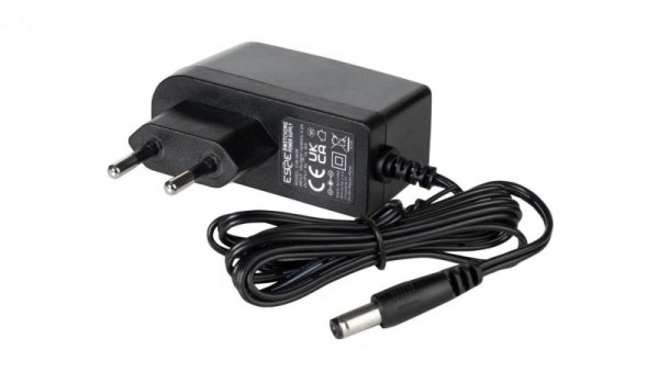 Zasilacz wtyczkowy ESPE 12V 0.5A 6W wtyk prosty 2,1x5,5mm